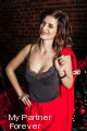 is a beautiful Russian bride